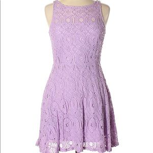 Powder purple BB Dakota dress